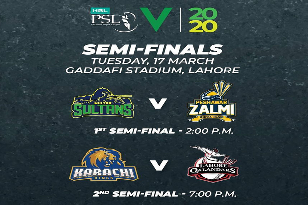 Hbl Psl Semi Final Line Up Completed Khilari